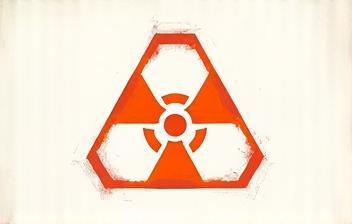 Warning symbol for hazardous materials transport.