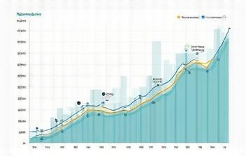 Graph illustrating maritime market trends.